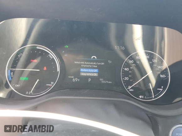 2023 Toyota Sienna Platinum with VIN 5TDESKFC2PS106874, listed as a Copart auction lot 50348725 with 10,329 mi miles and Non Repairable. Bid and sale history available at DreamBid. Image 9.