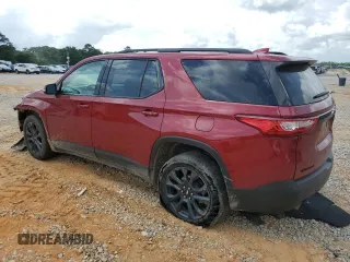 2021 Chevrolet Traverse RS with VIN 1GNERJKW3MJ145379, listed as a Copart auction lot 54296345 with 67,817 mi miles and Salvage title. Bid and sale history available at DreamBid. Image 2.
