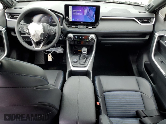 2024 Toyota RAV4 Hybrid XSE with VIN JTME6RFV1RD563804, listed as a Copart auction lot 55598135 with 4,079 mi miles and Salvage Title. Bid and sale history available at DreamBid. Image 8.