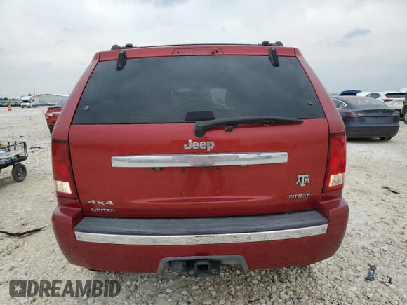 2010 Jeep Grand Cherokee Limited with VIN 1J4RR5GT5AC120591, listed as a Copart auction lot 54389745 with 144,154 mi miles and Clean title. Bid and sale history available at DreamBid. Image 6.