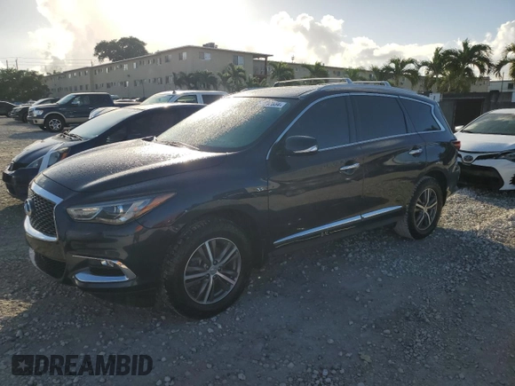 2020 Infiniti QX60 Luxe with VIN 5N1DL0MM9LC538281, listed as a Copart auction lot 77618334 with 130,337 mi miles and Non repairable. Bid and sale history available at DreamBid. Image 1.