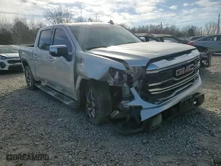 2022 GMC Sierra 1500 SLT with VIN 3GTUUDEL9NG506719, listed as a Copart auction lot 47264215 with 60,001 mi miles and Salvage Title. Bid and sale history available at carsss.com. Image 11.