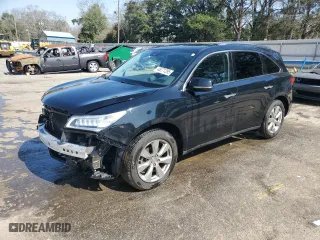 2016 Acura MDX w/Advance with VIN 5FRYD3H92GB006226, listed as a Copart auction lot 45271295 with 175,806 mi miles and Salvage Title. Bid and sale history available at carsss.com. Image 1.