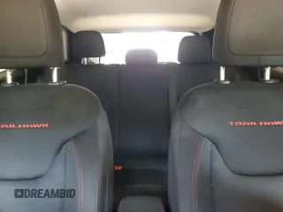 2016 Jeep Renegade Trailhawk with VIN ZACCJBCT3GPD16931, listed as a Copart auction lot 61857235 with 52,490 mi miles and Salvage title. Bid and sale history available at DreamBid. Image 10.