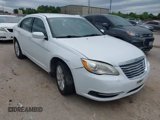 2013 Chrysler 200 Touring with VIN 1C3CCBBB6DN693975, listed as a IAAI auction lot 42137676 with 114,360 mi miles and . Bid and sale history available at DreamBid. Image 1.