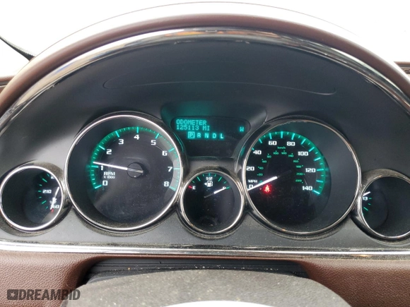 2014 Buick Enclave Premium with VIN 5GAKRCKD7EJ262083, listed as a Copart auction lot 43930545 with 125,113 mi miles and Salvage Title. Bid and sale history available at carsss.com. Image 9.
