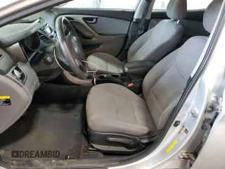2015 Hyundai Elantra SE with VIN 5NPDH4AE7FH595940, listed as a Copart auction lot 63385525 with 187,591 mi miles and Salvage title. Bid and sale history available at DreamBid. Image 7.