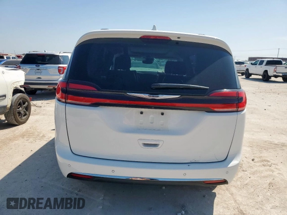 2022 Chrysler Pacifica Limited with VIN 2C4RC1GGXNR170127, listed as a Copart auction lot 51117055 with 71,470 mi miles and Salvage title. Bid and sale history available at DreamBid. Image 6.