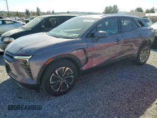 2024 Chevrolet Blazer EV eAWD LT z VIN 3GNKDBRJ7RS215666, wystawiony jako Copart lot #46935665 z przebiegiem 989 mil mil oraz Szkody całkowita. Historia ofert i sprzedaży dostępna na DreamBid. Obrazek 1.