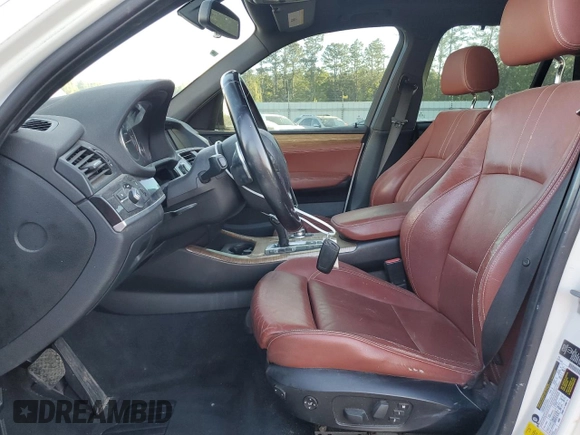 2013 BMW X3 xDrive35i with VIN 5UXWX7C54DL980857, listed as a Copart auction lot 52776115 with 88,363 mi miles and Salvage Title. Bid and sale history available at DreamBid. Image 7.