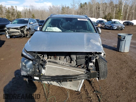 2020 Hyundai Santa Fe Essential with VIN 5NMS2CAD3LH225717, listed as a Copart auction lot 46838885 with 0 mi miles and Salvage Title. Bid and sale history available at carsss.com. Image 5.