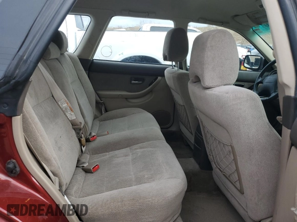 2002 Subaru Legacy Outback z VIN 4S3BH675X27630916, wystawiony jako Copart lot #86770184 z przebiegiem 165 965 mil mil oraz Szkoda całkowita • Salvage title. Historia ofert i sprzedaży dostępna na DreamBid. Obrazek 10.