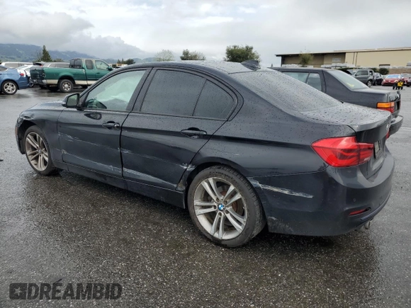 2016 BMW 3 Series 328i with VIN WBA8E9C54GK643818, listed as a Copart auction lot 49185345 with 124,775 mi miles and Salvage Title. Bid and sale history available at DreamBid. Image 2.