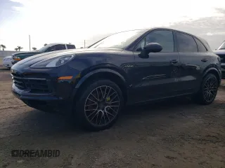 2021 Porsche Cayenne E-Hybrid Hybrid z VIN WP1AE2AYXMDA24681, wystawiony jako Copart lot #74823124 z przebiegiem 29 101 mil mil oraz Nie do naprawy • Non repairable. Historia ofert i sprzedaży dostępna na DreamBid. Obrazek 1.