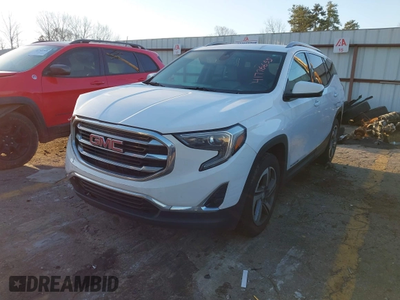 2020 GMC Terrain SLT z VIN 3GKALPEV1LL254532, wystawiony jako IAAI lot #41776655 z przebiegiem 182 687 mil mil oraz . Historia ofert i sprzedaży dostępna na DreamBid. Obrazek 2.