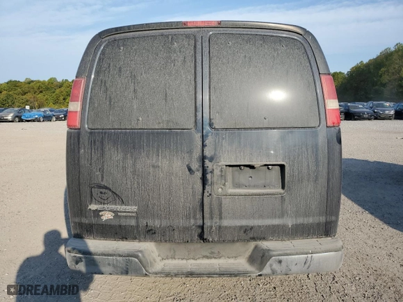 2013 Chevrolet Express Passenger 1LT with VIN 1GAZG1FA0D1172692, listed as a Copart auction lot 75411454 with 159,250 mi miles and Salvage Title. Bid and sale history available at carsss.com. Image 6.