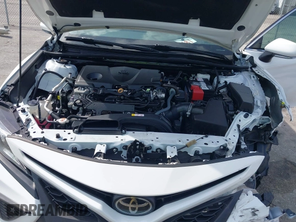 2022 Toyota Camry SE with VIN 4T1T11AK7NU668664, listed as a IAAI auction lot 41861383 with 7,843 mi miles. Bid and sale history available at carsss.com. Image 10.