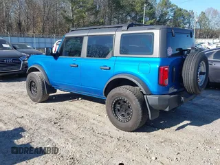 2022 Ford Bronco with VIN 1FMDE5BH5NLB34622, listed as a IAAI auction lot 41186752 with 29,616 mi miles. Bid and sale history available at carsss.com. Image 3.