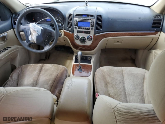 2009 Hyundai Santa Fe GLS with VIN 5NMSG13D89H296374, listed as a Copart auction lot 50642225 with 176,761 mi miles and Salvage Title. Bid and sale history available at carsss.com. Image 8.