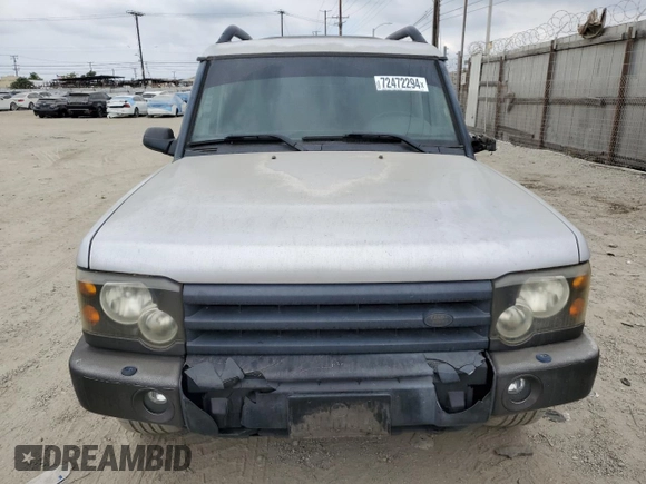 2004 Land Rover Discovery SE with VIN SALTW19484A833190, listed as a Copart auction lot 72472294 with 107,464 mi miles and Salvage Title. Bid and sale history available at carsss.com. Image 5.
