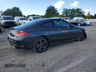 2020 Mercedes-Benz C 300 with VIN W1KWJ8EB8LF989138, listed as a Copart auction lot 67911614 with 38,389 mi miles and Salvage title. Bid and sale history available at DreamBid. Image 3.