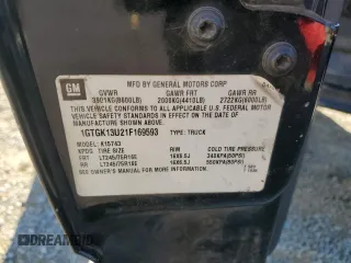 2001 GMC Sierra 1500HD SLE z VIN 1GTGK13U21F169593, wystawiony jako Copart lot #80849014 z przebiegiem 382 449 mil mil oraz Szkody całkowita. Historia ofert i sprzedaży dostępna na DreamBid. Obrazek 12.