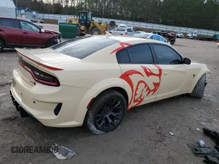 2020 Dodge Charger SRT Hellcat z VIN 2C3CDXL93LH129584, wystawiony jako Copart lot #84650694 z przebiegiem 43 576 mil mil oraz Szkoda całkowita • Salvage title. Historia ofert i sprzedaży dostępna na DreamBid. Obrazek 3.