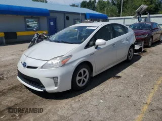 2012 Toyota Prius One with VIN JTDKN3DU8C1514086, listed as a Copart auction lot 63777145 with Not provided miles and Salvage title. Bid and sale history available at DreamBid. Image 1.