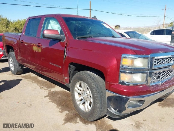 2015 Chevrolet Silverado 1500 LT with VIN 3GCPCREC5FG380521, listed as a IAAI auction lot 41814964 with 177,908 mi miles. Bid and sale history available at carsss.com. Image 1.