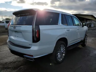 2024 Cadillac Escalade 4WD Premium Luxury with VIN 1GYS4BKL1RR360705, listed as a Copart auction lot 85241514 with 2,615 mi miles and Salvage Title. Bid and sale history available at carsss.com. Image 3.