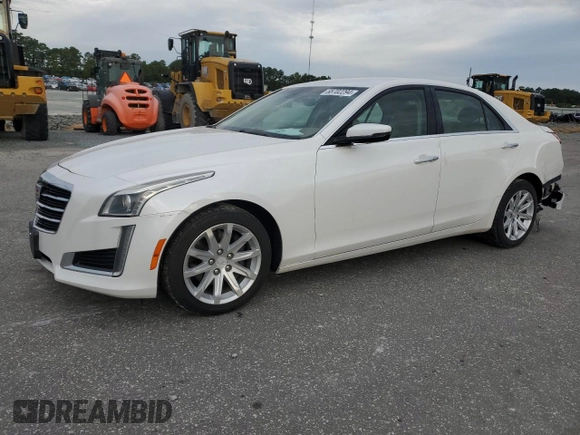 2015 Cadillac CTS Luxury RWD with VIN 1G6AR5SX1F0113369, listed as a Copart auction lot 68702294 with 56,895 mi miles and Salvage Title. Bid and sale history available at DreamBid. Image 1.