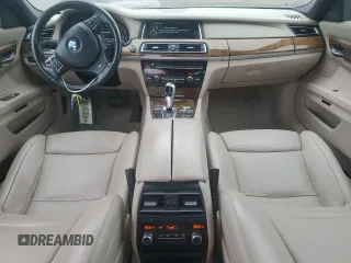 2013 BMW 7 Series 740i with VIN WBAYA6C53DD143952, listed as a Copart auction lot 76064454 with 119,896 mi miles and Clean Title. Bid and sale history available at carsss.com. Image 8.