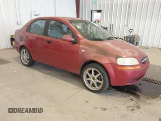 2005 Chevrolet Aveo LS with VIN KL1TD52655B319901, listed as a IAAI auction lot 42750039 with 179,107 mi miles and . Bid and sale history available at DreamBid. Image 1.