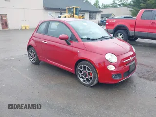2012 FIAT 500 Sport z VIN 3C3CFFBR3CT105055, wystawiony jako IAAI lot #42470085 z przebiegiem 26 177 mil mil oraz . Historia ofert i sprzedaży dostępna na DreamBid. Obrazek 1.