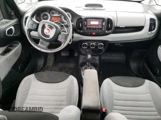 2014 FIAT 500L Easy with VIN ZFBCFABH9EZ027966, listed as a Copart auction lot 81170874 with 118,018 mi miles and Salvage Title. Bid and sale history available at carsss.com. Image 8.