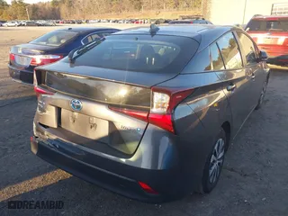 2019 Toyota Prius LE with VIN JTDL9RFU4K3012817, listed as a IAAI auction lot 41018905 with 1 mi miles. Bid and sale history available at carsss.com. Image 4.
