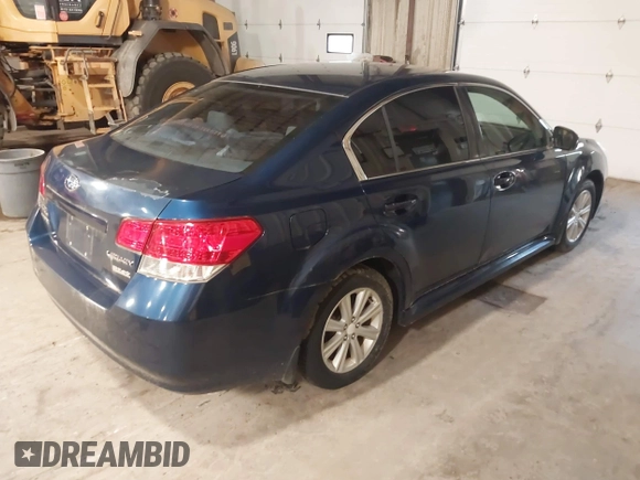2011 Subaru Legacy Premium with VIN 4S3BMBC69B3221901, listed as a IAAI auction lot 42555076 with 113,773 mi miles and . Bid and sale history available at DreamBid. Image 4.