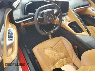 2021 Chevrolet Corvette 3LT with VIN 1G1YC3D46M5103255, listed as a Copart auction lot 73980654 with 0 mi miles and Salvage Title. Bid and sale history available at carsss.com. Image 8.