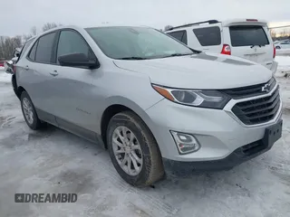 2021 Chevrolet Equinox LS with VIN 3GNAXHEV0MS105355, listed as a IAAI auction lot 41675132 with 52,939 mi miles. Bid and sale history available at carsss.com. Image 1.