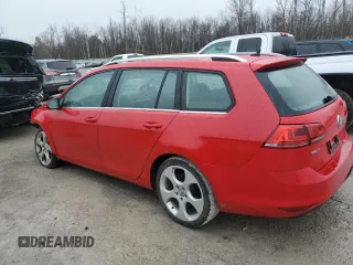 2015 Volkswagen Golf SportWagen TDI SE with VIN 3VWCA7AU3FM505246, listed as a Copart auction lot 45821964 with 98,305 mi miles. Bid and sale history available at carsss.com. Image 2.