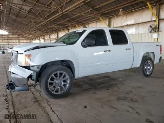 2008 GMC Sierra 1500 SLE1 with VIN 3GTEK13J48G311187, listed as a Copart auction lot 43784715 with 105,856 mi miles and Salvage Title. Bid and sale history available at carsss.com. Image 1.