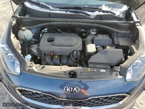2020 Kia Sportage EX with VIN KNDPN3AC1L7768673, listed as a Copart auction lot 89009385 with 21112 miles and Salvage Title. Bid and sale history available at carsss.com. Image 12.