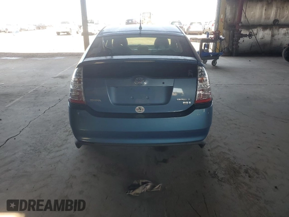 2007 Toyota Prius with VIN JTDKB20U477629943, listed as a Copart auction lot 60603185 with Not provided miles and Clean title. Bid and sale history available at DreamBid. Image 6.