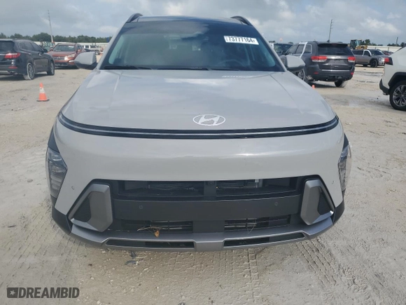 2024 Hyundai Kona Limited with VIN KM8HE3A31RU181691, listed as a Copart auction lot 73777164 with 0 mi miles and Non Repairable. Bid and sale history available at carsss.com. Image 5.