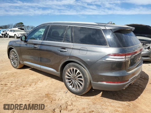 2020 Lincoln Aviator Reserve z VIN 5LM5J7WC0LGL18623, wystawiony jako Copart lot #46533755 z przebiegiem 39 607 mil mil oraz Szkoda całkowita • Salvage title. Historia ofert i sprzedaży dostępna na DreamBid. Obrazek 2.
