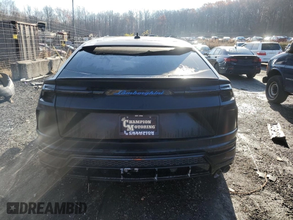 2020 Lamborghini Urus z VIN ZPBUA1ZL9LLA06747, wystawiony jako Copart lot #80846244 z przebiegiem 5135 mil mil oraz Szkody całkowita. Historia ofert i sprzedaży dostępna na DreamBid. Obrazek 6.