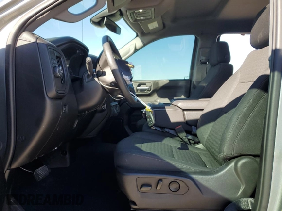 2024 Chevrolet Silverado 1500 Custom with VIN 1GCPABEK2RZ102085, listed as a Copart auction lot 87700835 with 31,311 mi miles and Salvage Title. Bid and sale history available at DreamBid. Image 7.
