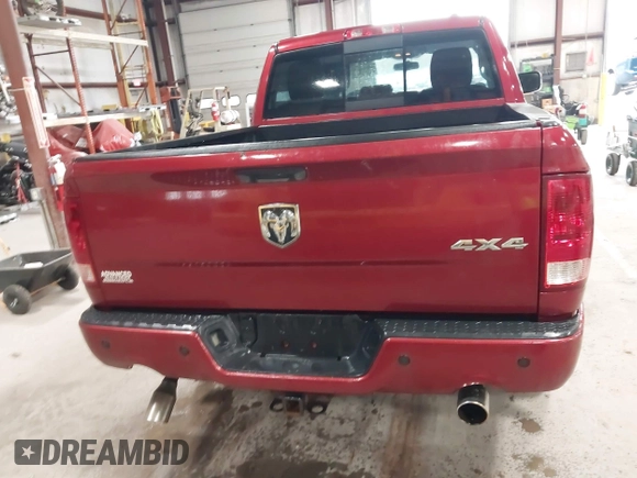 2012 Ram 1500 Sport with VIN 1C6RD7MT5CS130137, listed as a IAAI auction lot 42076238 with 269,336 mi miles. Bid and sale history available at carsss.com. Image 16.