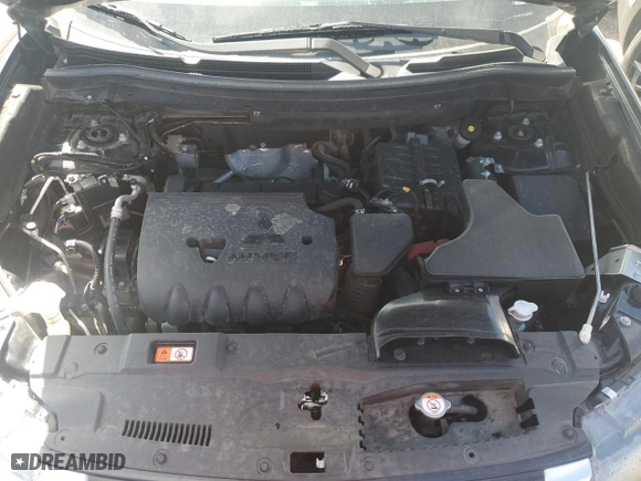 2019 Mitsubishi Outlander ES with VIN JA4AZ3A32KZ042876, listed as a Copart auction lot 46366855 with 0 mi miles and Salvage Title. Bid and sale history available at carsss.com. Image 12.