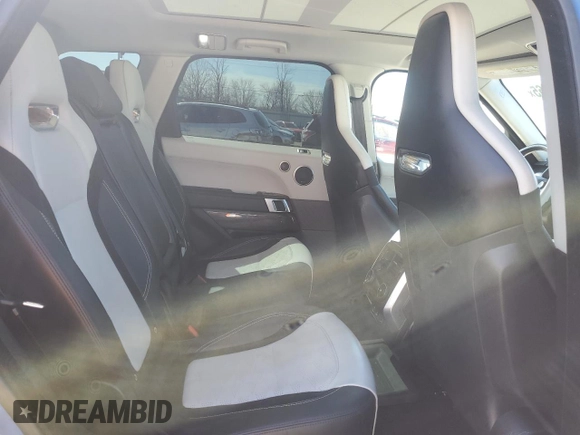 2022 Land Rover Range Rover Sport SVR with VIN SALWZ2RE6NA241274, listed as a Copart auction lot 51128365 with 37,783 mi miles and Clean Title. Bid and sale history available at DreamBid. Image 11.